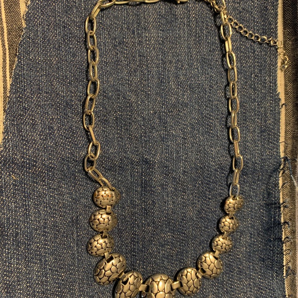 Silver Chained Necklace